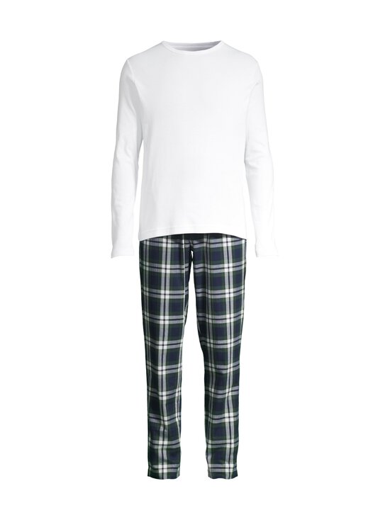 Cap Horn loungewear - Samuel-flanellipyjama - FOREST GREEN/GREEN CHECK | Stockmann - photo 1