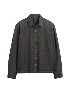 GAP - Boxy Fit džinsa krekls - WASHED BLACK | Stockmann