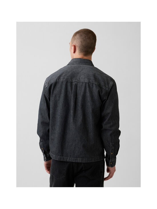 GAP - Boxy Fit džinsa krekls - WASHED BLACK | Stockmann - photo 4