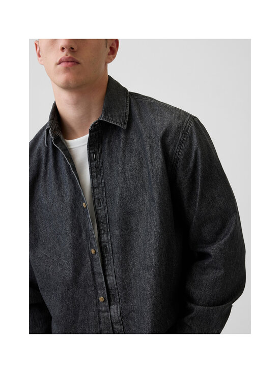 GAP - Boxy Fit džinsa krekls - WASHED BLACK | Stockmann - photo 5