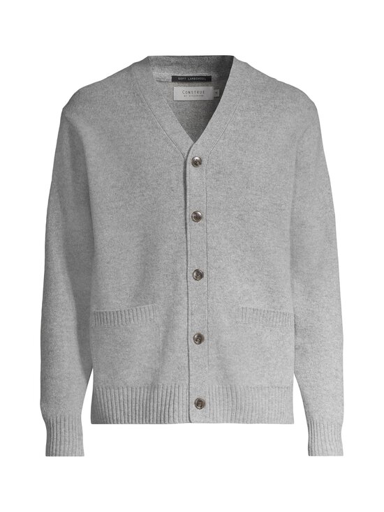CONSTRUE - Sienna adīta vilnas jaka - GREY MEL. DQW2606 | Stockmann - photo 1