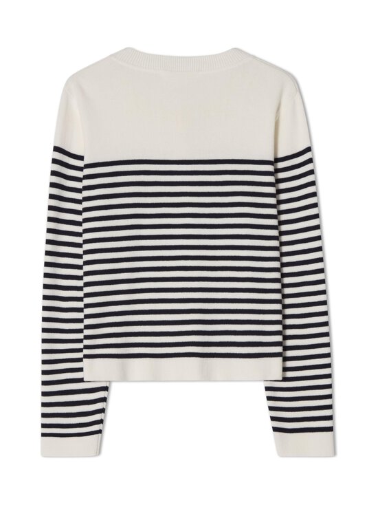 Busnel - Lizzie-raidallinen neuletakki - ECRU / MARINE | Stockmann - photo 2