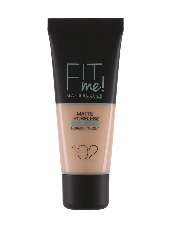 Maybelline - Fit Me Matte + Poreless -meikkivoide 30 ml - 102 FAIR IVORY - photo 1 Maybelline - Fit Me Matte + Poreless -meikkivoide 30 ml - 102 FAIR IVORY | Stockmann - photo 1
