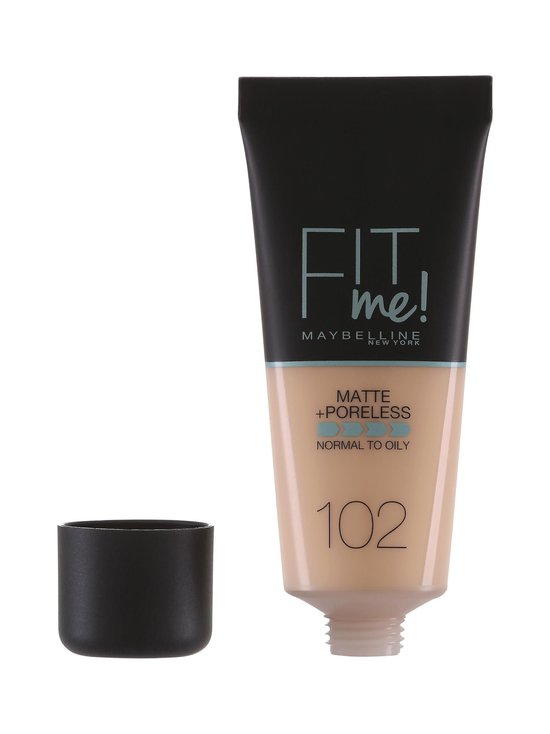 Maybelline - Fit Me Matte + Poreless -meikkivoide 30 ml - 102 FAIR IVORY - photo 3 Maybelline - Fit Me Matte + Poreless -meikkivoide 30 ml - 102 FAIR IVORY | Stockmann - photo 3