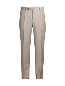 SLOWEAR - Worsted Flannel Regular Fit -housut - 400 BEIGE CHIARO | Stockmann