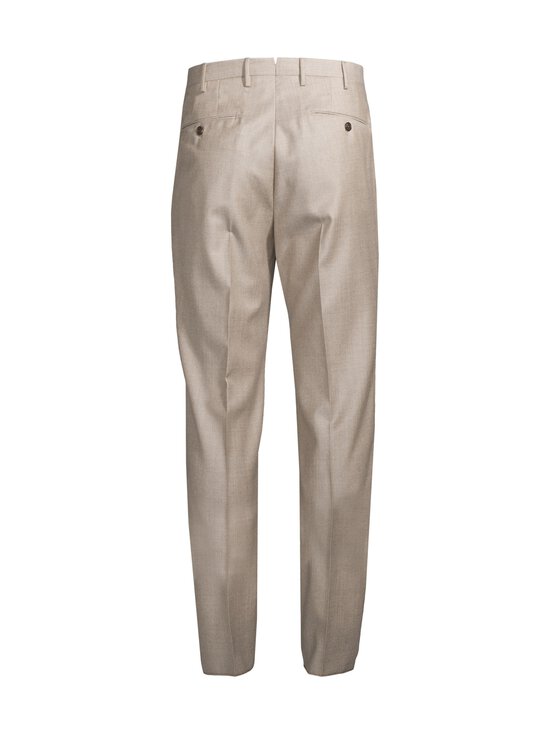 SLOWEAR - Worsted Flannel Regular Fit -housut - 400 BEIGE CHIARO - photo 2 SLOWEAR - Worsted Flannel Regular Fit -housut - 400 BEIGE CHIARO | Stockmann - photo 2
