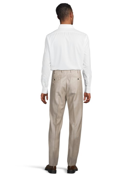 SLOWEAR - Worsted Flannel Regular Fit -housut - 400 BEIGE CHIARO - photo 4 SLOWEAR - Worsted Flannel Regular Fit -housut - 400 BEIGE CHIARO | Stockmann - photo 4