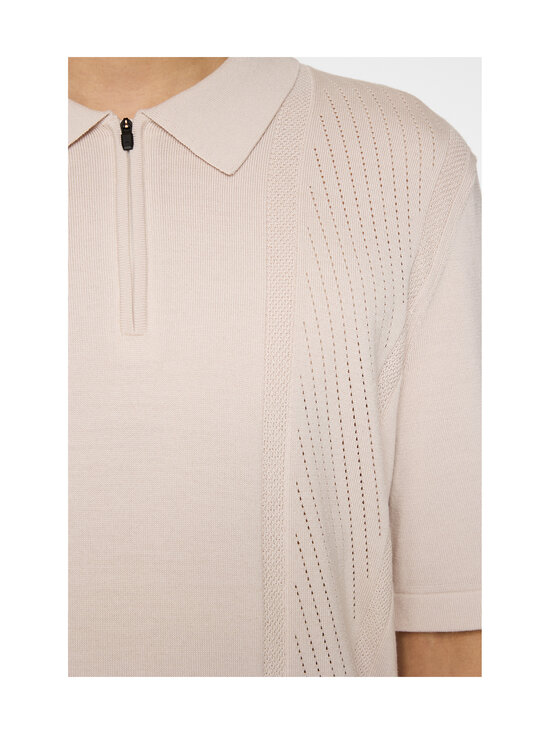 J.Lindeberg - Remy Structure Zip adīts polo krekls - U029 MOONBEAM | Stockmann - photo 6