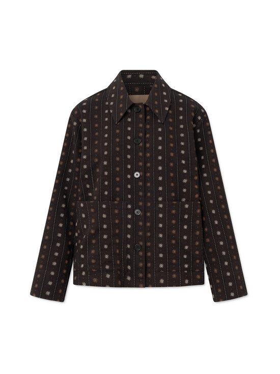 Rue de Tokyo - Cecily Flower Stripe krekljaka - BROWN | Stockmann - photo 1