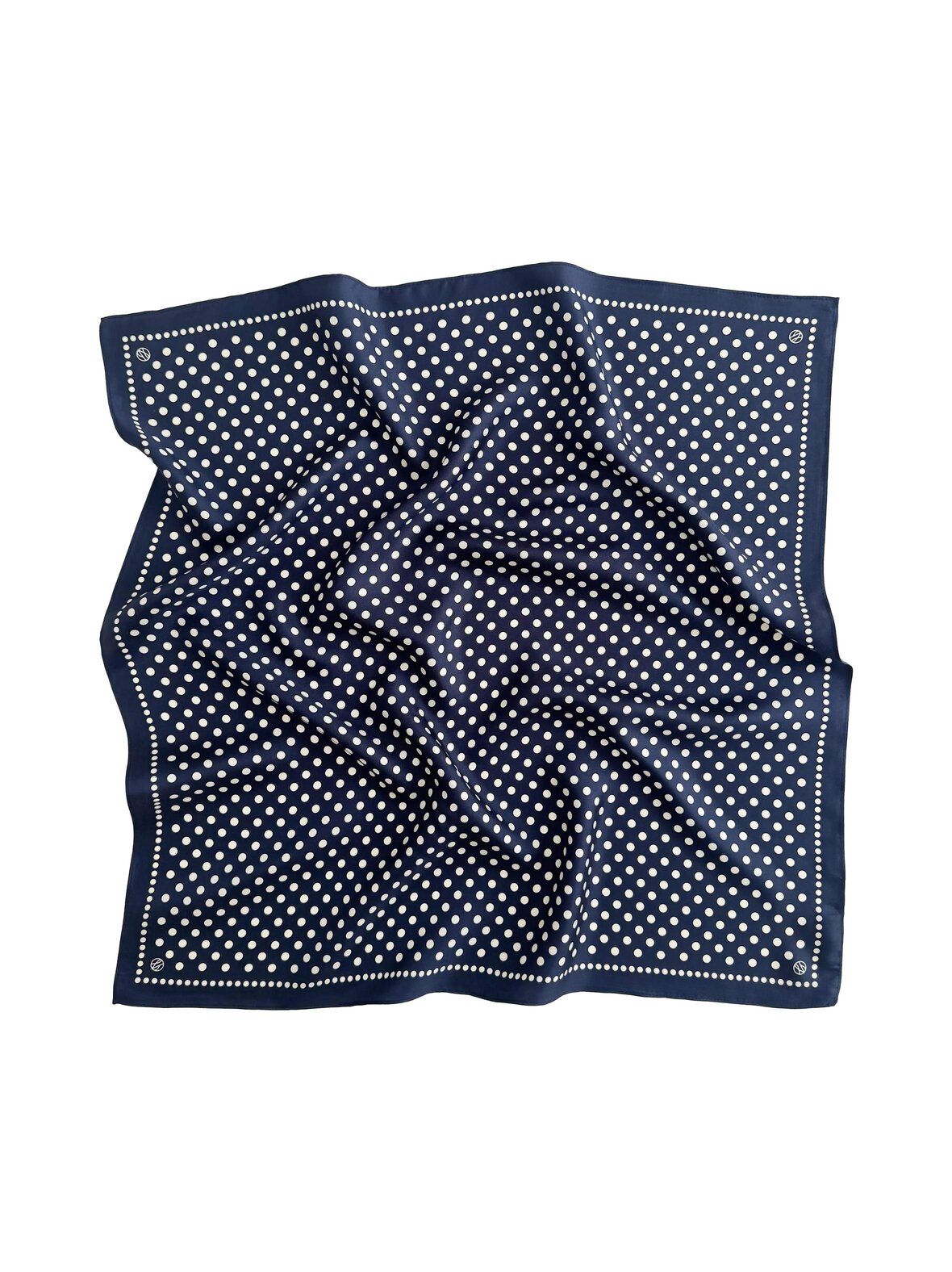 Polkadot-silkkihuivi