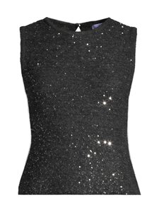 Marella - Saba2-paljettitoppi - 001 MELANGE GREY | Stockmann