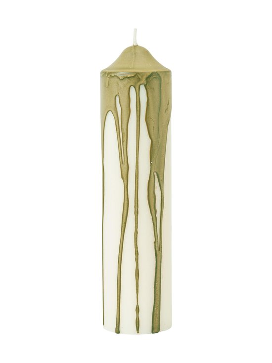 Ferm Living - Dryp Pillar Olive Green -kynttilä - OLIVE GREEN - photo 1 Ferm Living - Dryp Pillar Olive Green -kynttilä - OLIVE GREEN | Stockmann - photo 1
