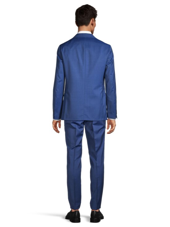 Oscar Jacobson - Denz Slim Fit -housut - 237 BLUE PRINT | Stockmann - photo 4