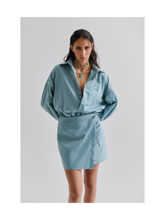 Malina - Portea Wrapped -paitamekko - AQUA STRIPE | Stockmann - photo 2