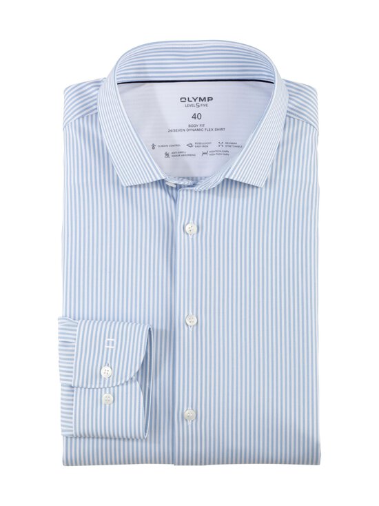 Olymp - Triiksärk Body Fit Stripe Modern Kent - 11 BLUE | Stockmann - photo 1