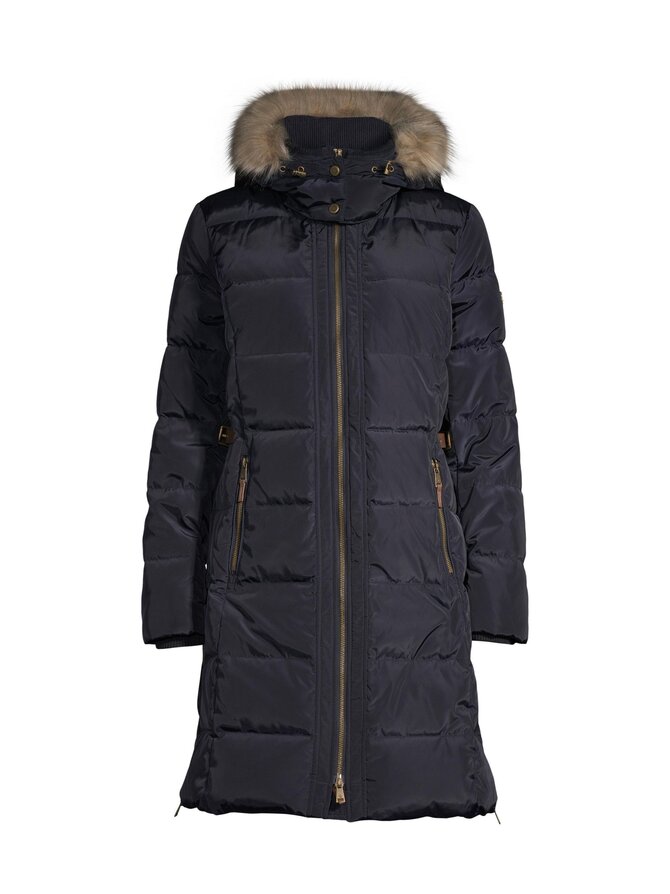 Navy down jacket
