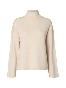 Selected - SlwCille Cashmere Blend -neulepusero - SNOW WHITE | Stockmann