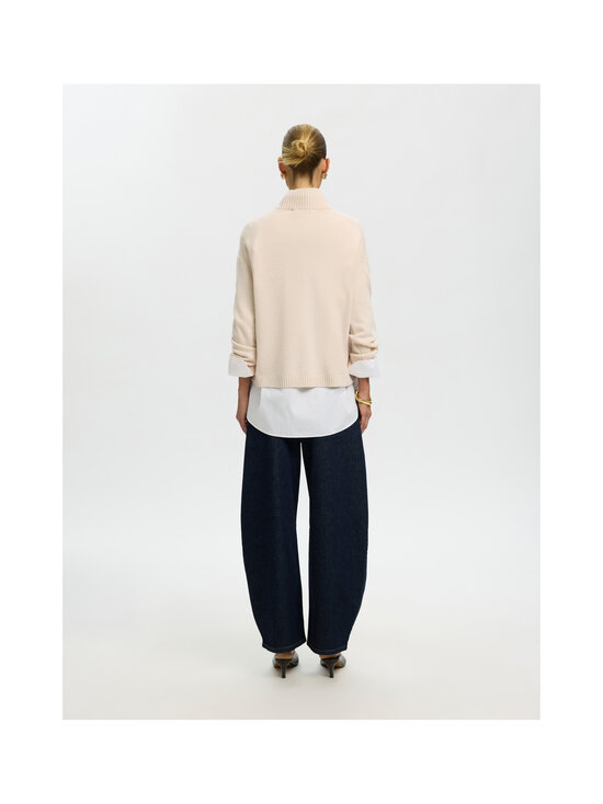 Selected - SlwCille Cashmere Blend -neulepusero - SNOW WHITE | Stockmann - photo 3