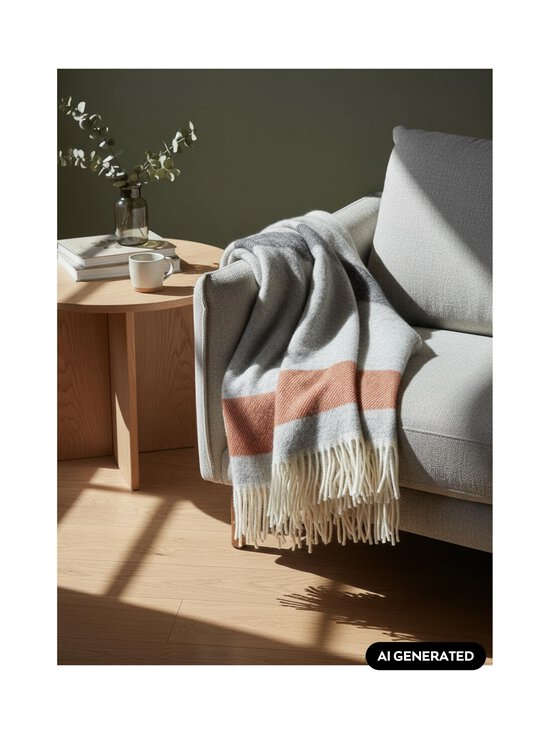 Lapuan Kankurit - Lakeus pleds - 8 WHITE-GREY-CINNAMON | Stockmann - photo 2