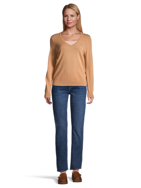GANT - Extrafine-neulepusero - 248 DARK KHAKI - photo 2 GANT - Extrafine-neulepusero - 248 DARK KHAKI | Stockmann - photo 2