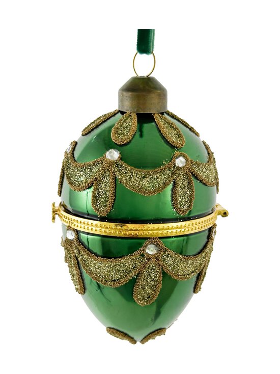Shishi - Jõuluehe Opening Egg Shiny 11 cm - GREEN | Stockmann - photo 1