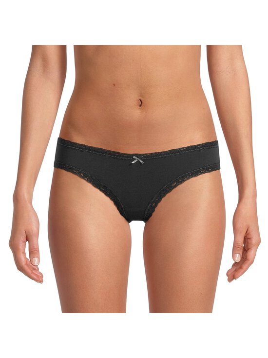 SKIMS - Lightweight Cotton Brief -pitsikoristeiset alushousut - SOOT TONAL | Stockmann - photo 2