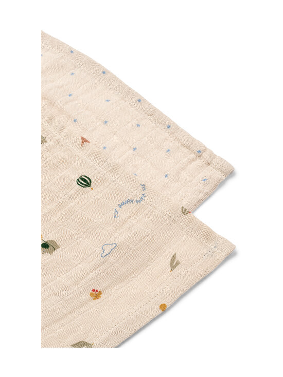 Liewood - Musliiniliinat 2-pack - 2927 STAR / FLYING MIX | Stockmann - photo 2