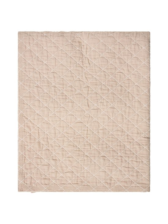 Lexington - Jacquard Organic Cotton -päiväpeitto - BEIGE/WHITE | Stockmann - photo 2