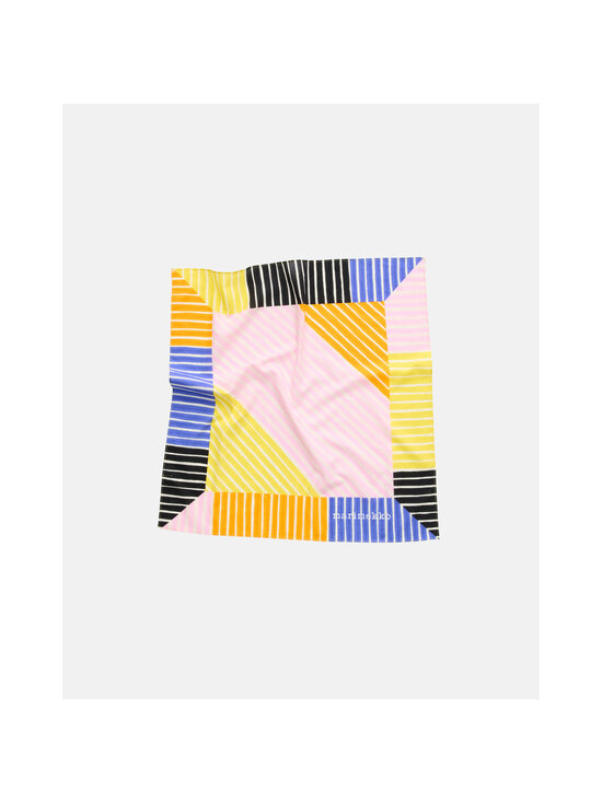 Marimekko - Astrilli Piccolo Kioski -bandana - 235 L. PINK., YEL., ORANGE, BLACK | Stockmann - photo 2