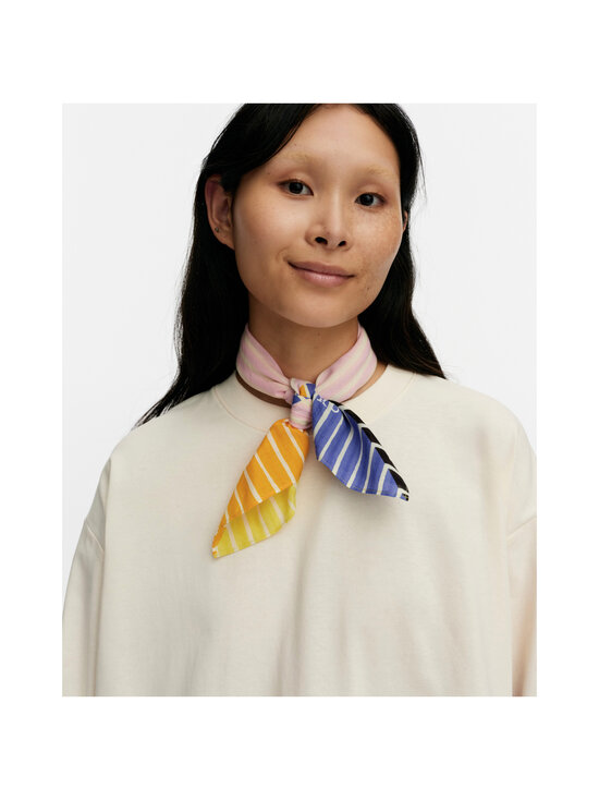 Marimekko - Astrilli Piccolo Kioski -bandana - 235 L. PINK., YEL., ORANGE, BLACK | Stockmann - photo 3