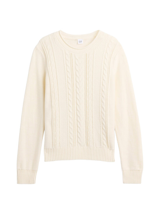 GAP - Classic Cotton Crew -palmikkoneule - IVORY FROST | Stockmann - photo 1