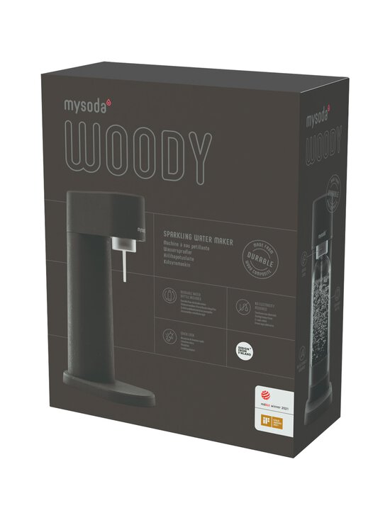 Mysoda - Woody-hiilihapotuslaite - BLACK - photo 4 Mysoda - Woody-hiilihapotuslaite - BLACK | Stockmann - photo 4