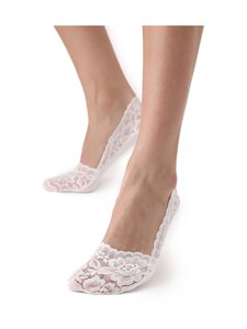 Oroblu - Step Lacy No Show -avokassukat - 100 WHITE | Stockmann