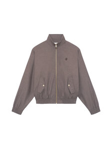 Drôle de Monsieur - Embroidered Flannel -kevyt takki - LBR LIGHT BROWN | Stockmann