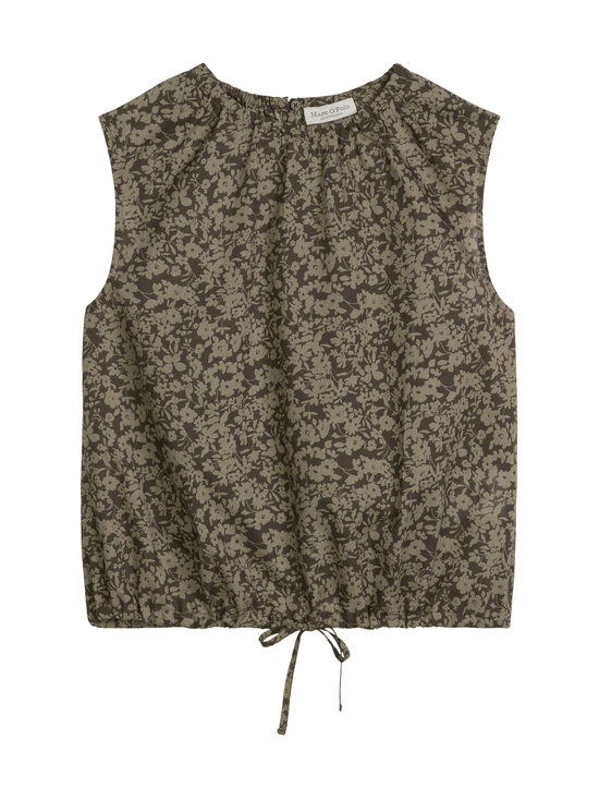 Marc O'Polo - Hihaton pusero - 3058 DARK GREEN_MULTI_01 | Stockmann - photo 1