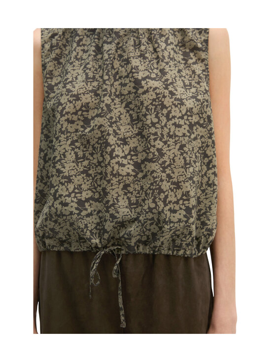 Marc O'Polo - Hihaton pusero - 3058 DARK GREEN_MULTI_01 | Stockmann - photo 4