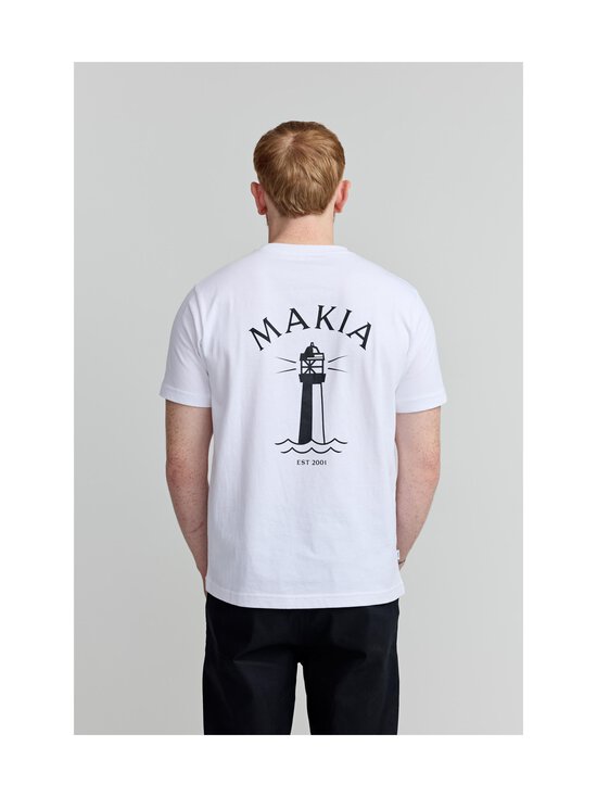 Makia - Mini Blinker Chest And Back Print t-krekls - WHITE | Stockmann - photo 3