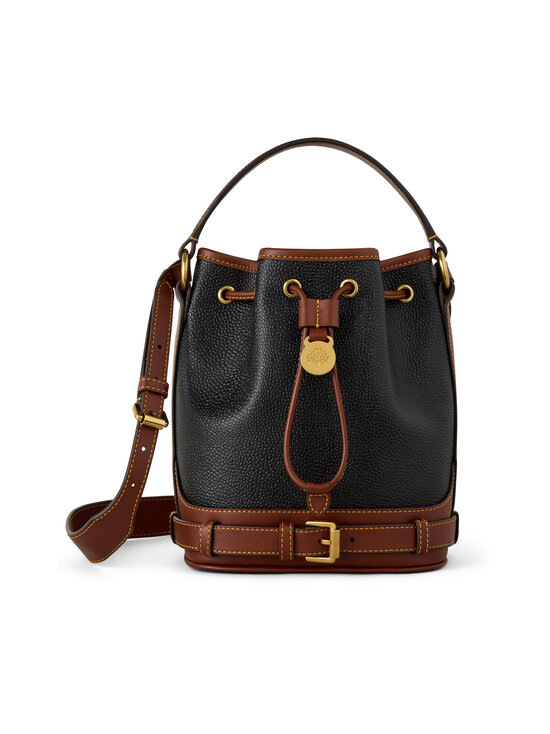 Mulberry - Small Scotchgrain Bucket -laukku - A340 BLACK-COGNAC | Stockmann - photo 1