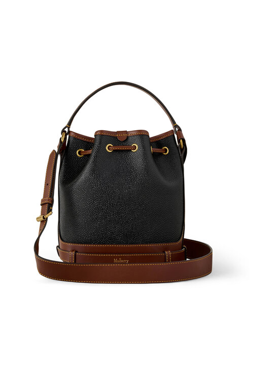 Mulberry - Small Scotchgrain Bucket -laukku - A340 BLACK-COGNAC | Stockmann - photo 2