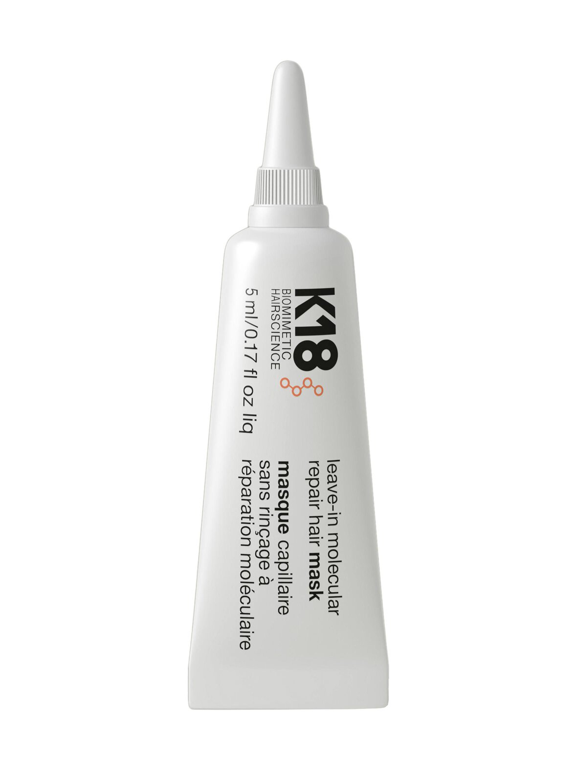 Leave-in molecular repair hair mask -hiusnaamio, 5 ml