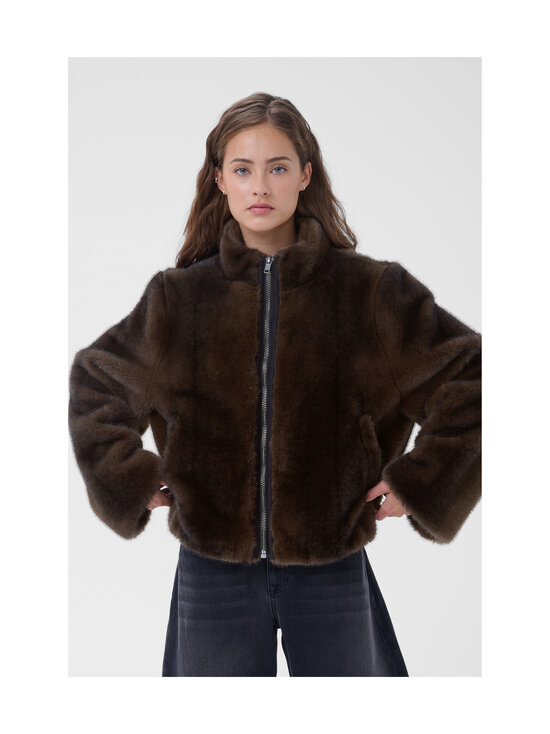 MY ESSENTIAL WARDROBE - MWEaston-tekoturkistakki - 130 ESPRESSO | Stockmann - photo 6