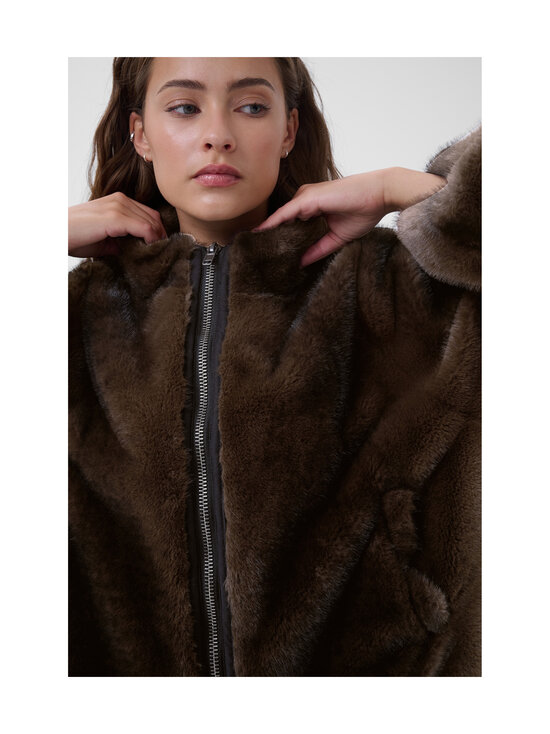 MY ESSENTIAL WARDROBE - MWEaston-tekoturkistakki - 130 ESPRESSO | Stockmann - photo 7
