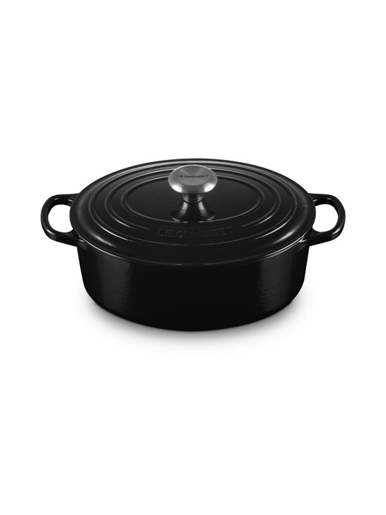Le Creuset - Signature-pata, ovaali 4,1 l - MUSTA | Stockmann - photo 2