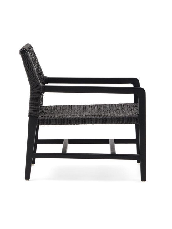 Kave Home - Sabolla-nojatuoli musta tiikki - BLACK | Stockmann - photo 2