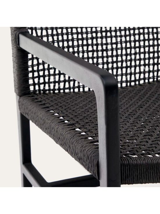 Kave Home - Sabolla-nojatuoli musta tiikki - BLACK | Stockmann - photo 5