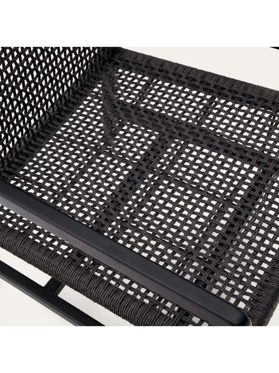 Kave Home - Sabolla-nojatuoli musta tiikki - BLACK | Stockmann - photo 6