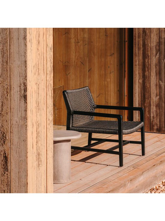 Kave Home - Sabolla-nojatuoli musta tiikki - BLACK | Stockmann - photo 7