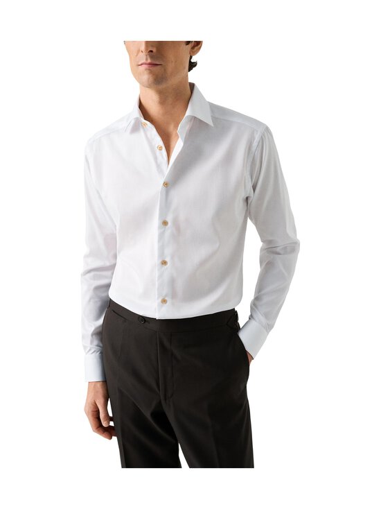 Eton - Contemporary Fit Solid Signature Twill -kauluspaita - 00 WHITE - photo 2 Eton - Contemporary Fit Solid Signature Twill -kauluspaita - 00 WHITE | Stockmann - photo 2