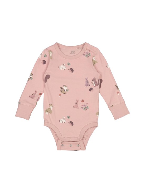 Lindex - Pitkähihainen body - 7351 DUSTY PINK | Stockmann - photo 1