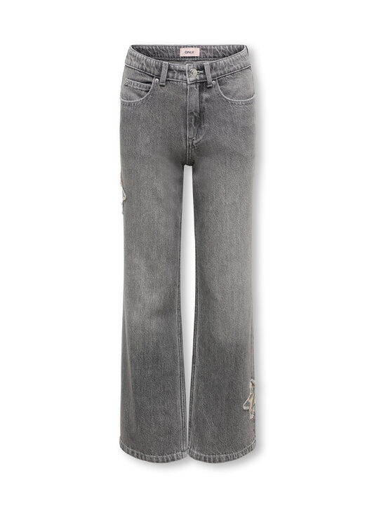 KIDS ONLY - Teksapüksid KogJuicy Wide Leo Star - MEDIUM GREY DENIM | Stockmann - photo 1